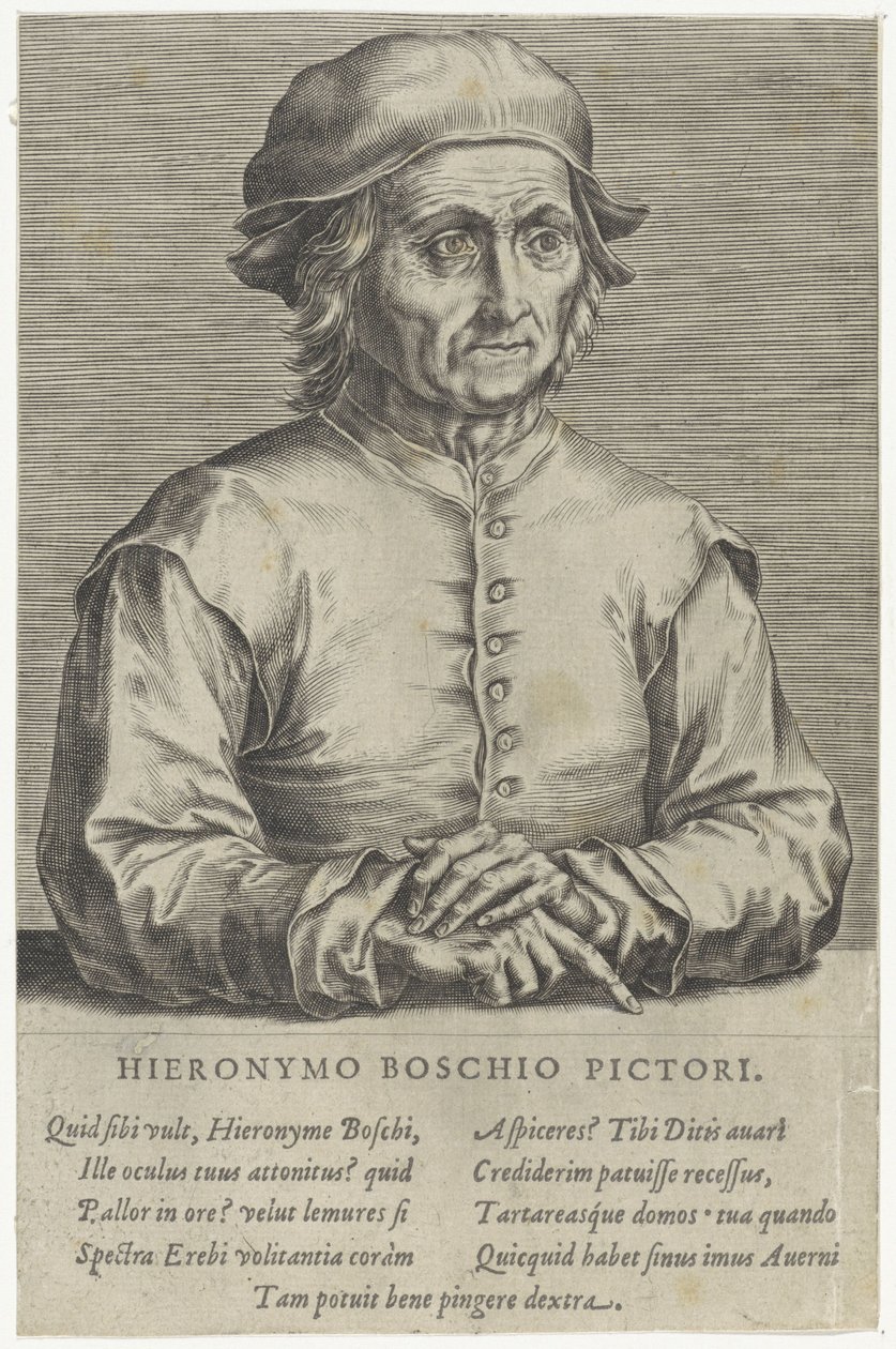 Hieronymus Boschin muotokuva tekijältä Hieronymus (after) Bosch