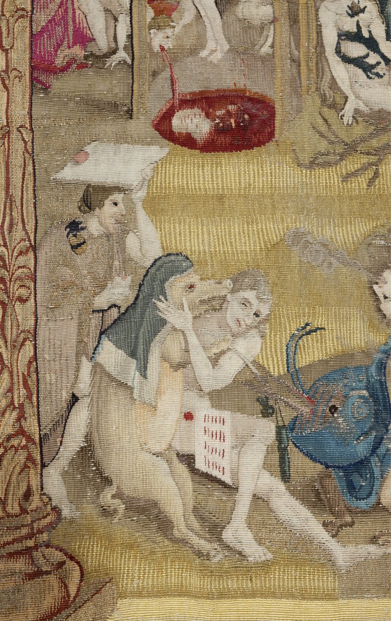 Maallisten ilojen puutarha. noin 1560 (kuvakudos) tekijältä Hieronymus (after) Bosch