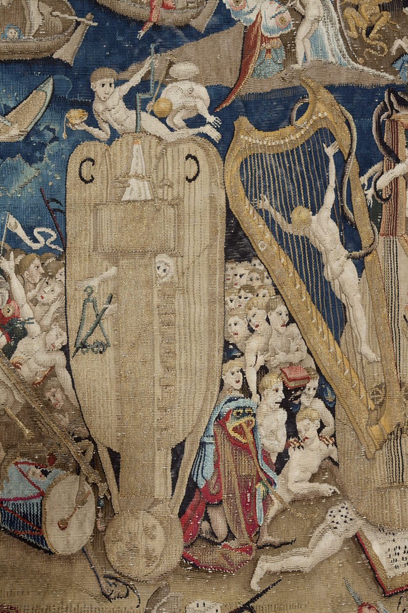 Maallisten ilojen puutarha. noin 1560 (kuvakudos) tekijältä Hieronymus (after) Bosch