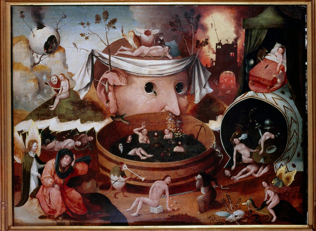 Tondailuksen visio tekijältä Hieronymus (follower of) Bosch