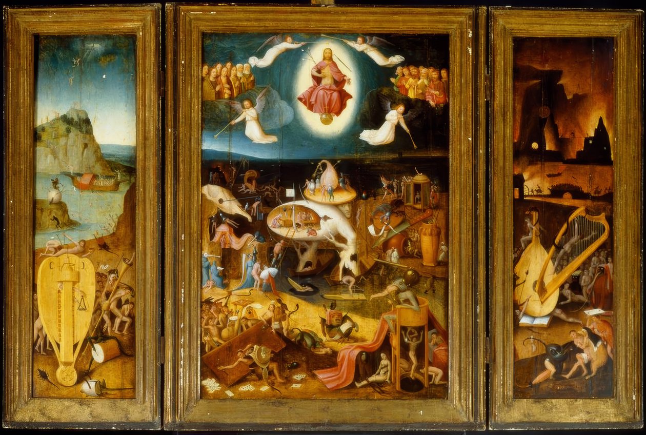 Das Jüngste Gericht tekijältä Hieronymus Bosch