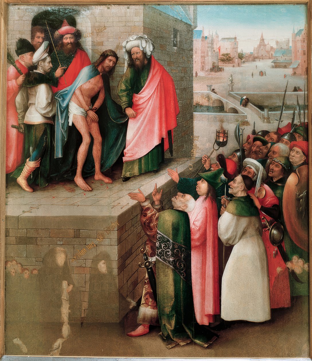 Die Darstellung Christi vor dem Volk tekijältä Hieronymus Bosch