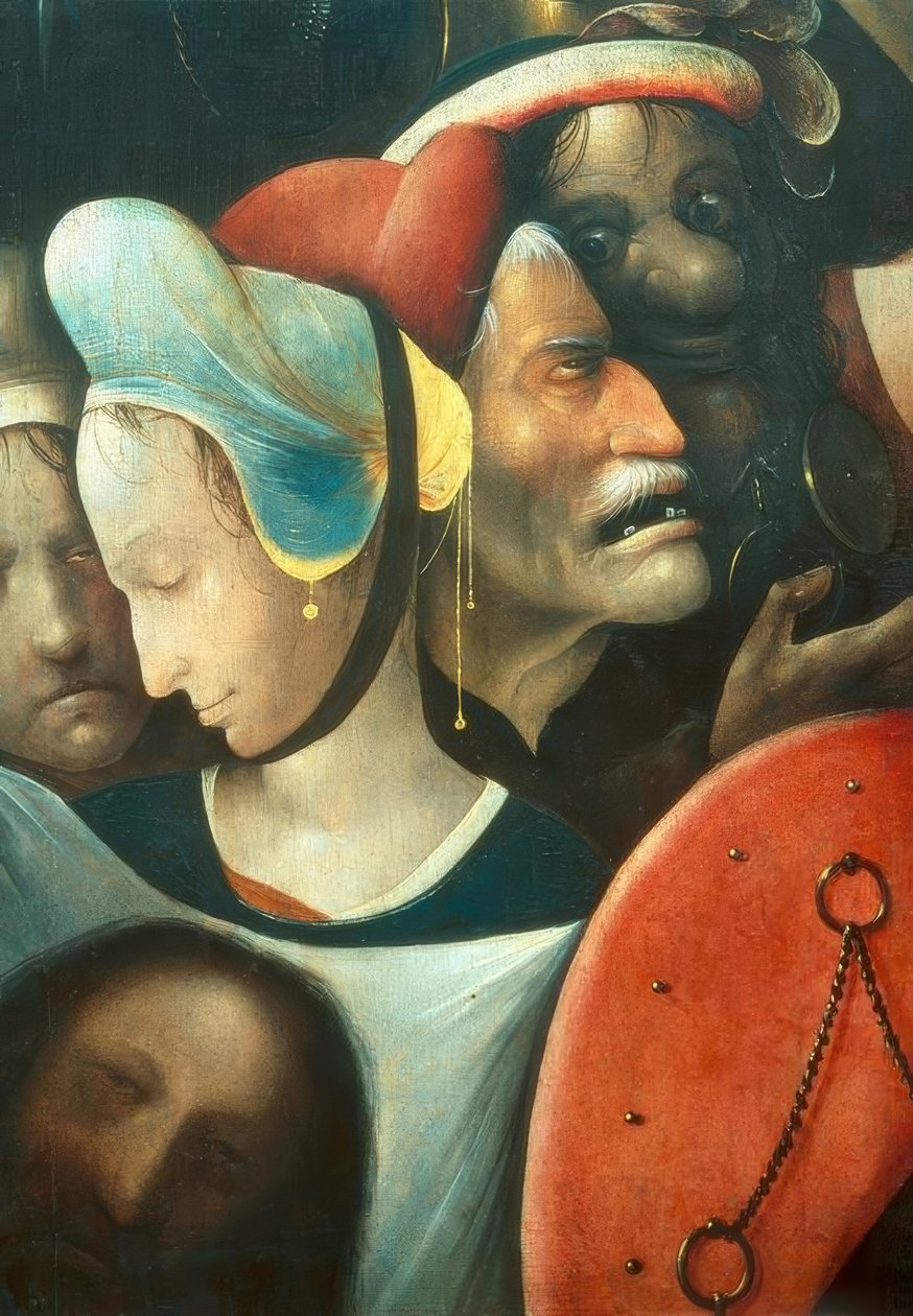 Die Kreuztragung tekijältä Hieronymus Bosch