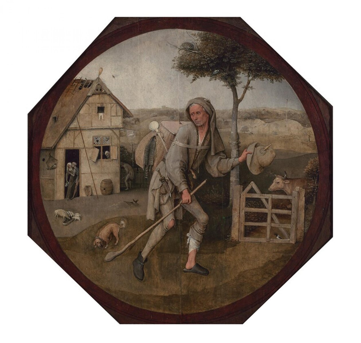 hollantilainen: The Wayfarer The Wayfarer tekijältä Hieronymus Bosch