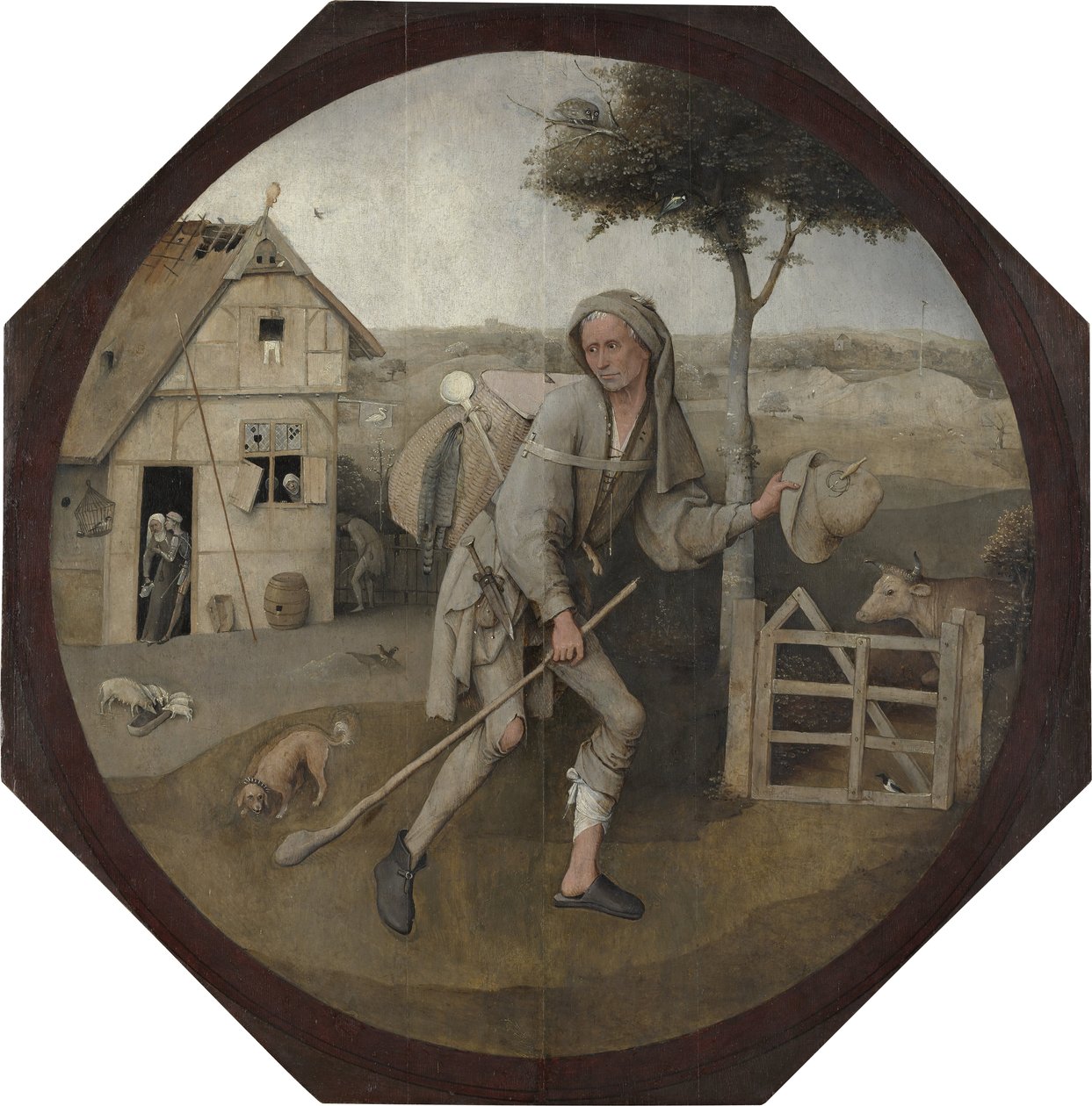 hollantilainen: The Wayfarer The Wayfarer tekijältä Hieronymus Bosch