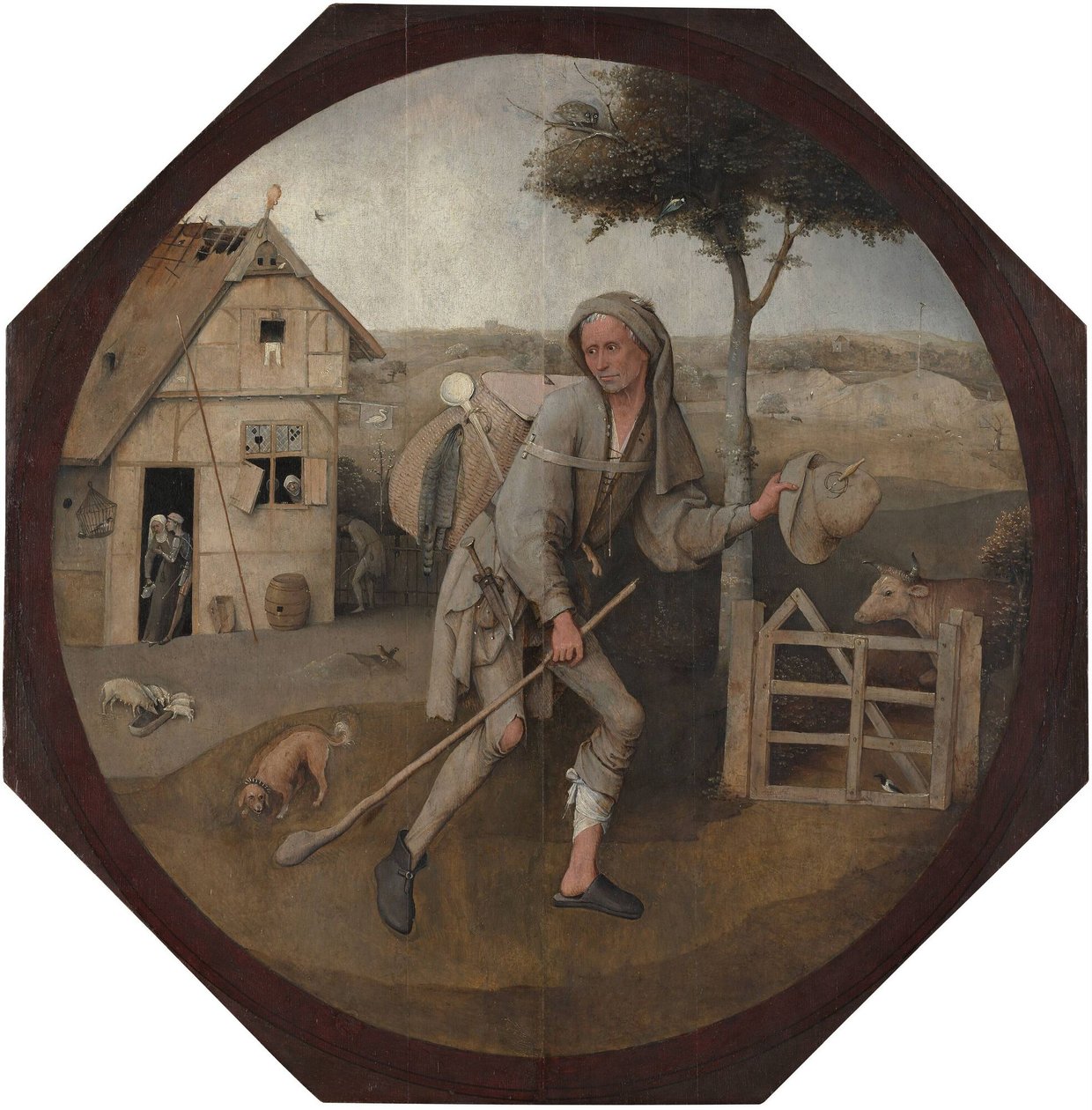 hollantilainen: The Wayfarer The Wayfarer tekijältä Hieronymus Bosch