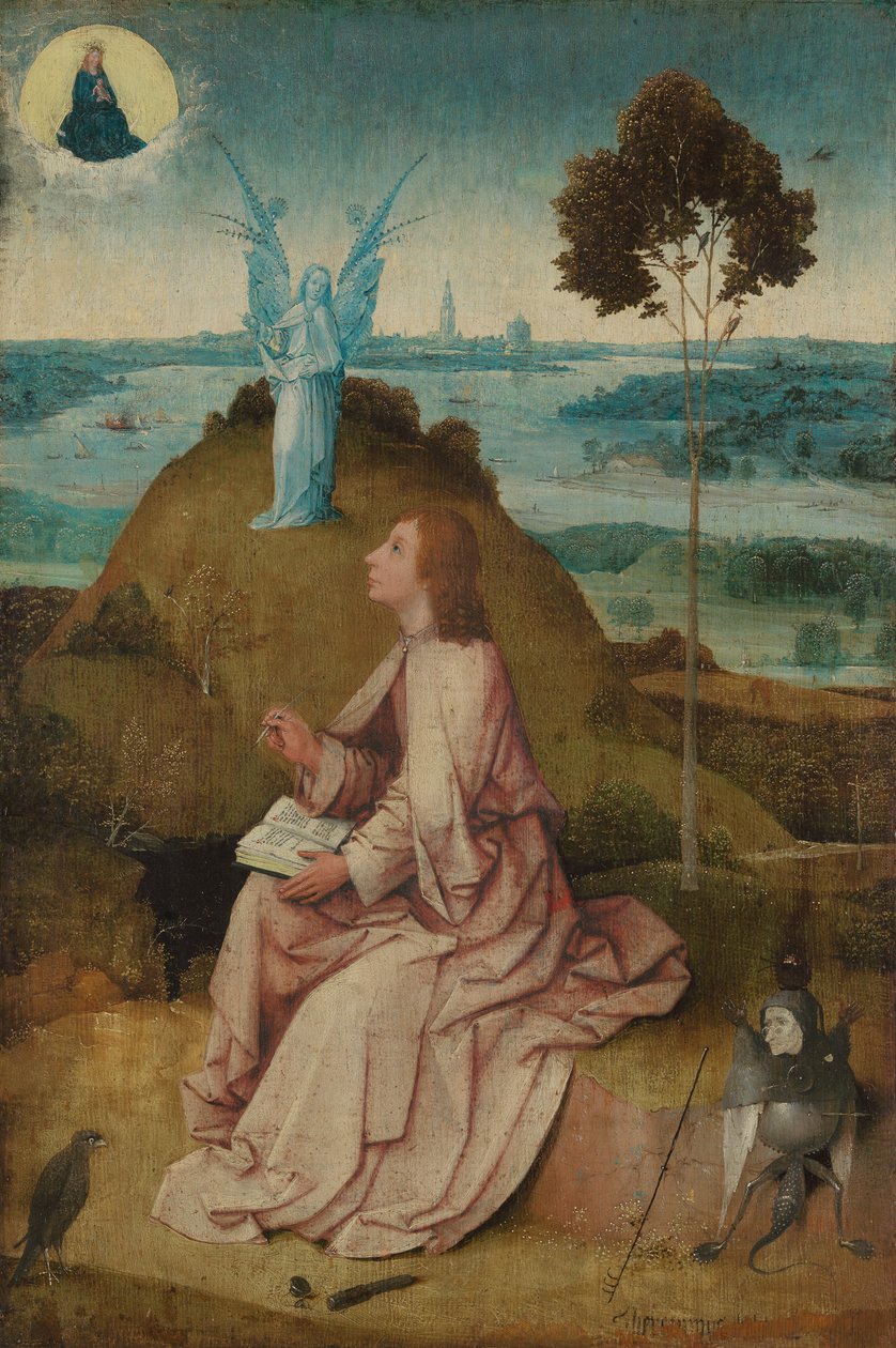 Pyhä Johannes evankelista Patmoksella








 Vaihtoehtoinen nimi(t):   Johannes Patmoksella[1] Pyhä Johannes Patmoksella[2]. tekijältä Hieronymus Bosch