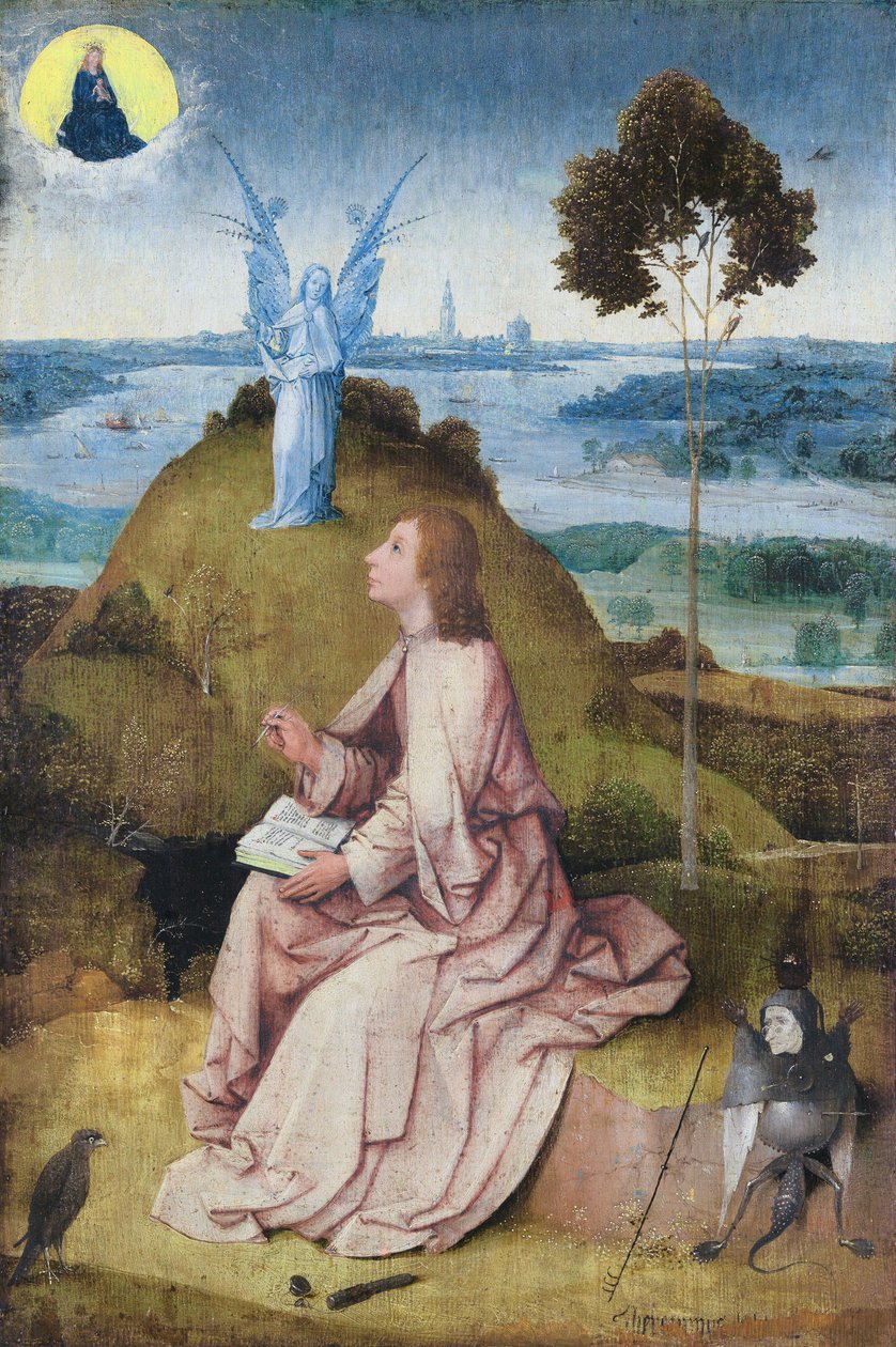 Pyhä Johannes evankelista Patmoksella








 Vaihtoehtoinen nimi(t):   Johannes Patmoksella[1] Pyhä Johannes Patmoksella[2]. tekijältä Hieronymus Bosch