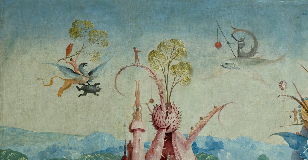 Maallisten ilojen puutarha tekijältä Hieronymus Bosch