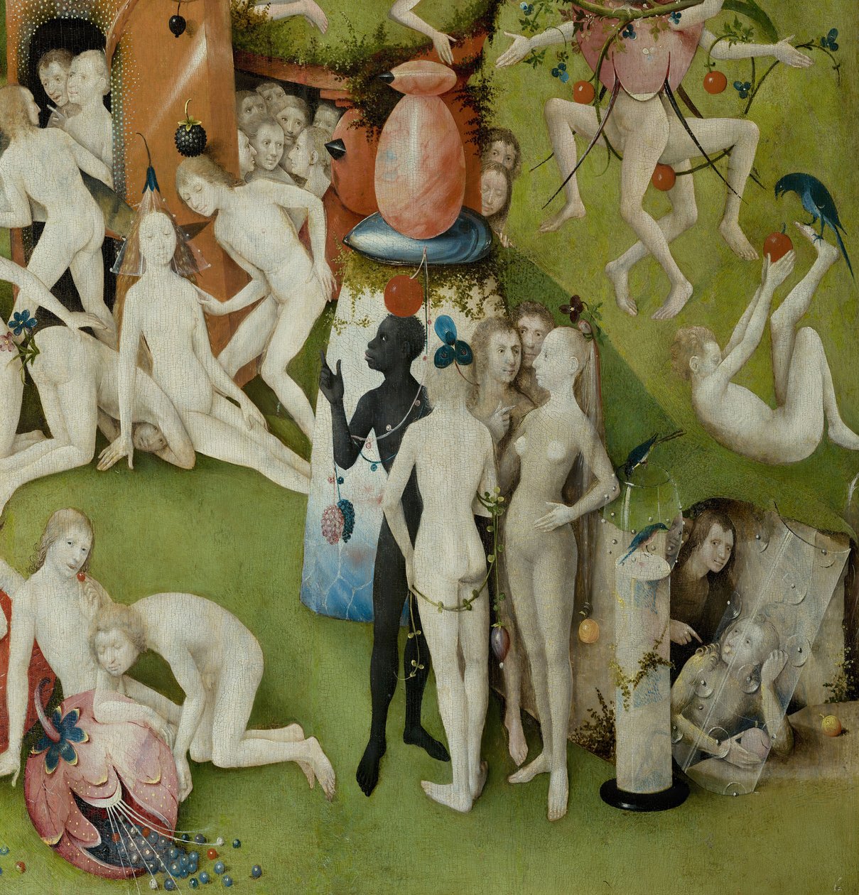 Maallisten ilojen puutarha, 1490-1500 tekijältä Hieronymus Bosch