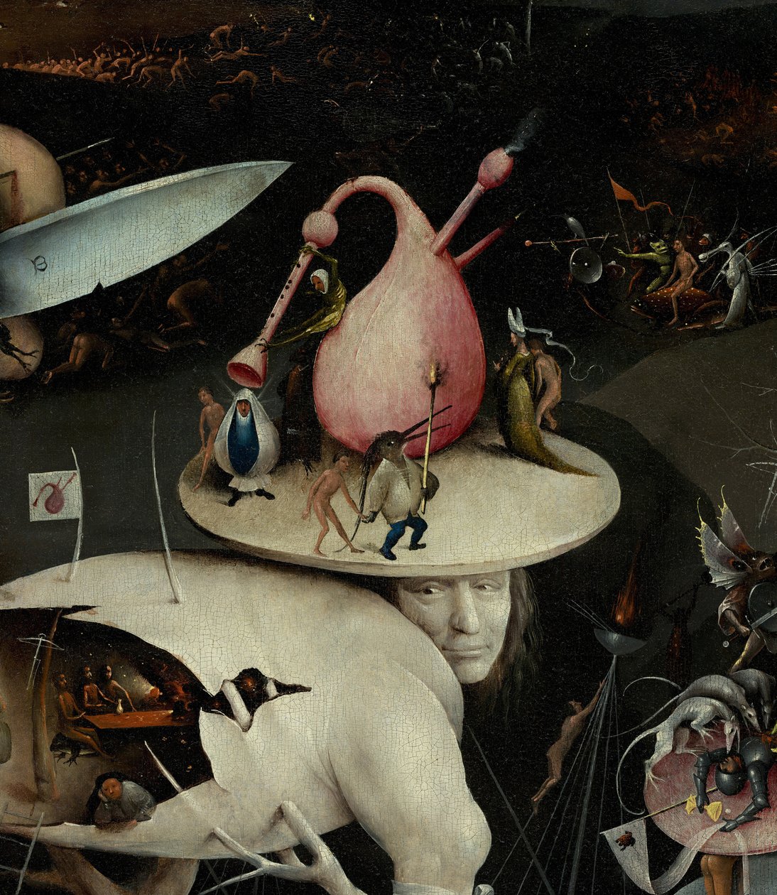 Maallisten ilojen puutarha, 1490-1500 tekijältä Hieronymus Bosch