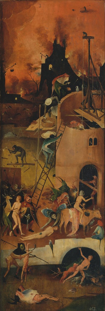 Haywain Triptyykki Oikea paneeli, c. 1516 tekijältä Hieronymus Bosch