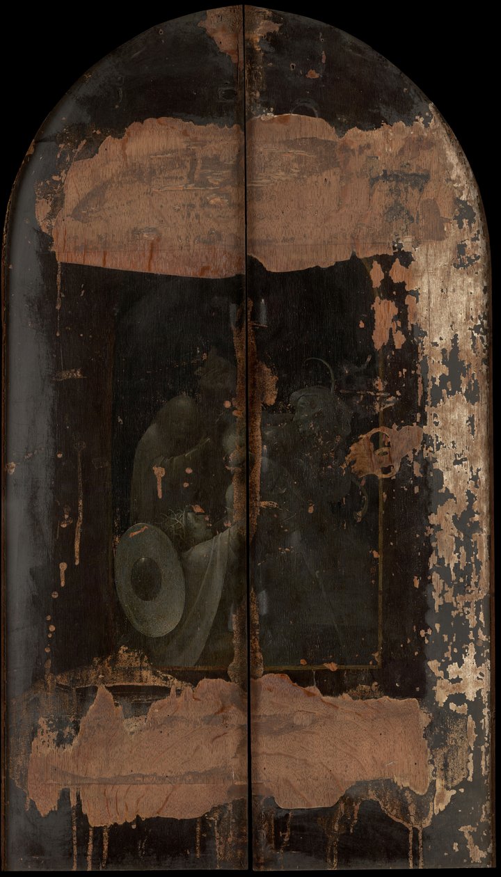 Viimeinen tuomio (ulkokuva), n. 1486. tekijältä Hieronymus Bosch