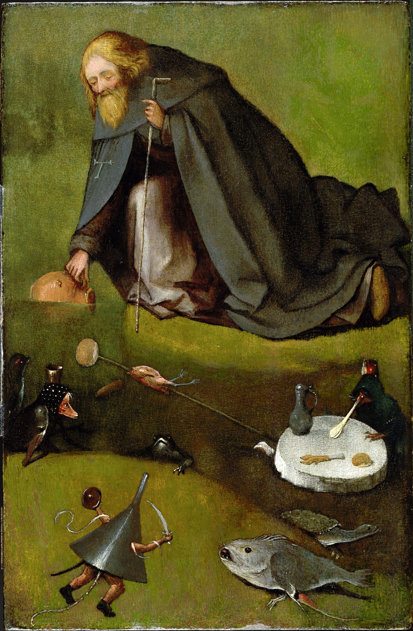 Pyhän Antoniuksen kiusaus tekijältä Hieronymus Bosch