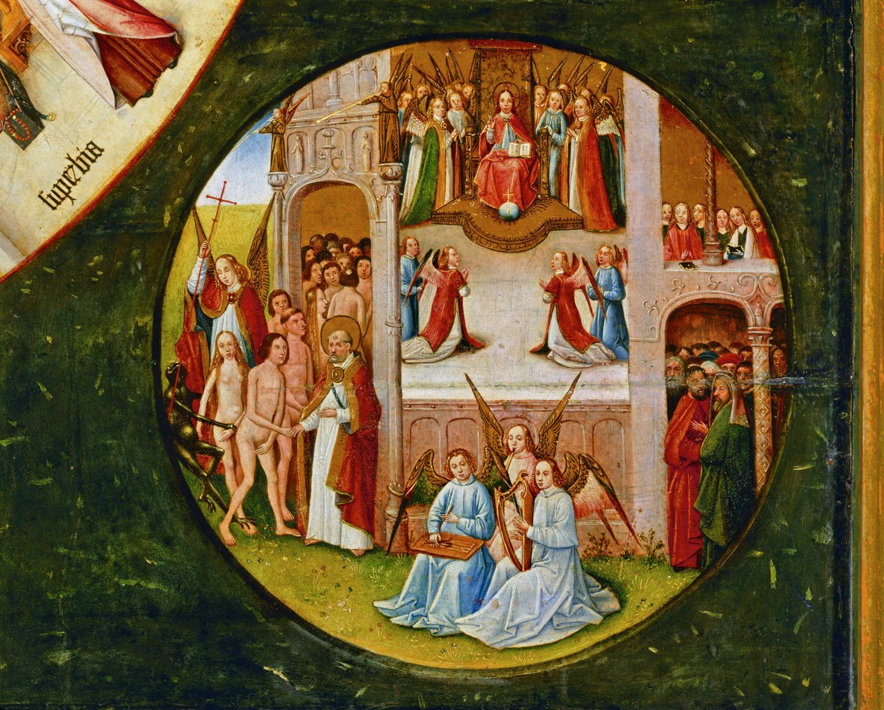 Seitsemän kuolemansynnin taulukko ... tekijältä Hieronymus Bosch