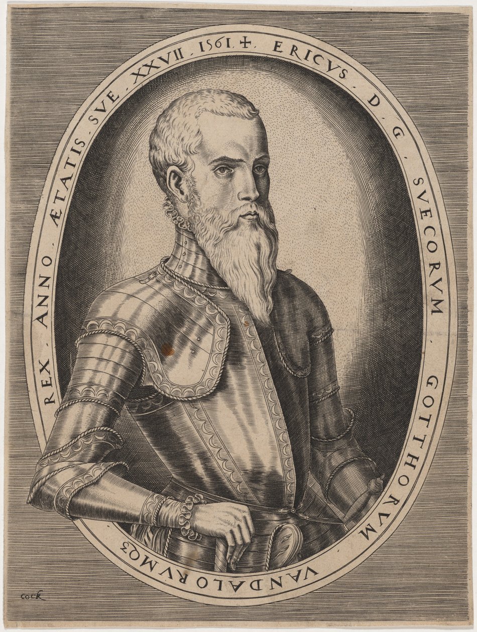 Eerik XIV, Ruotsin kuningas tekijältä Hieronymus Cock