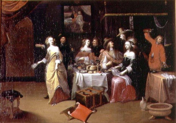 The Gallant Reunion tekijältä Hieronymus Janssens