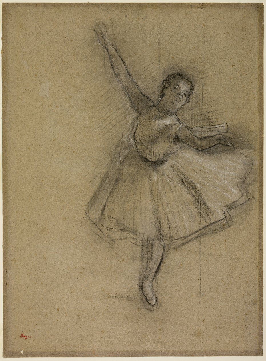 Tanssija kääntyminen tekijältä Hilaire Germain Edgar Degas