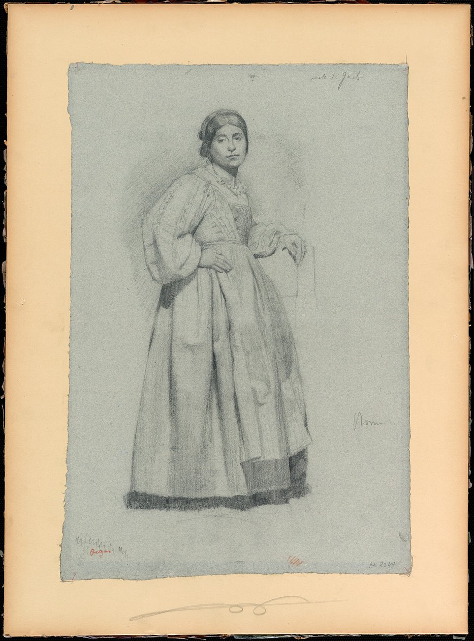 Italian kieli (Gaëta) tekijältä Hilaire Germain Edgar Degas