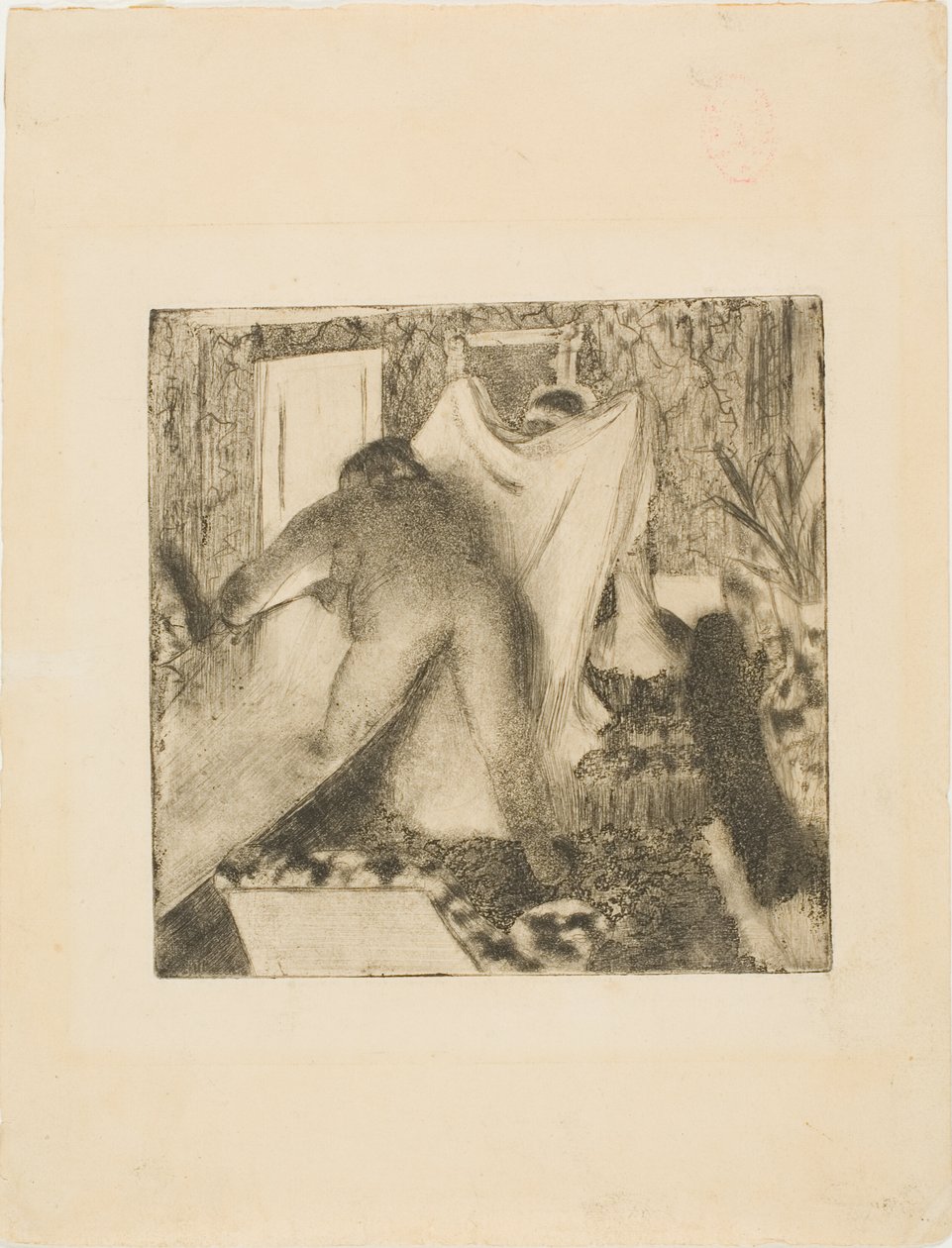 Kylpylästä poistuminen tekijältä Hilaire Germain Edgar Degas