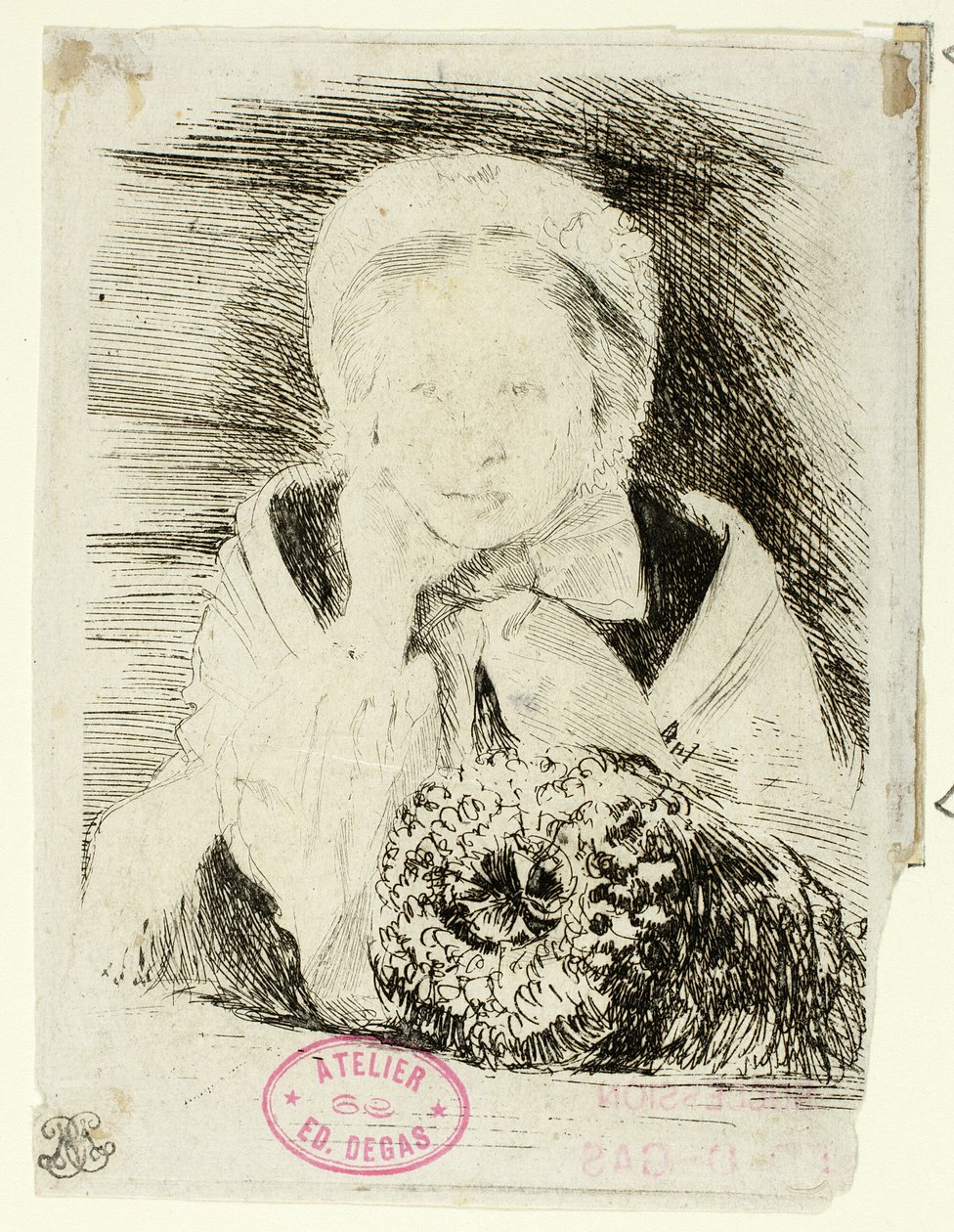 Marguerite Degas, taiteilijan sisar tekijältä Hilaire Germain Edgar Degas