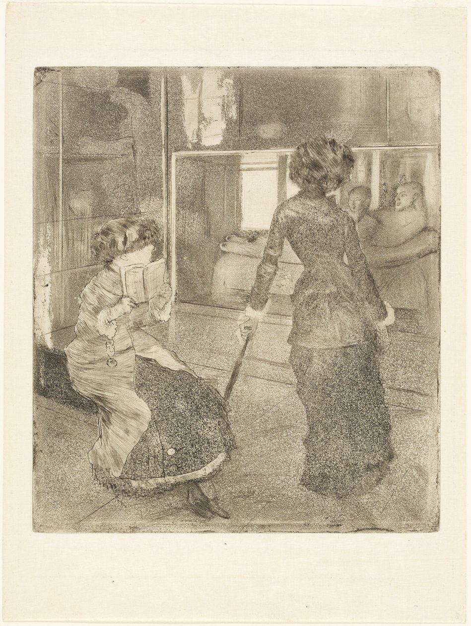 Mary Cassatt Louvressa: Louvre: Etruskien galleria tekijältä Hilaire Germain Edgar Degas