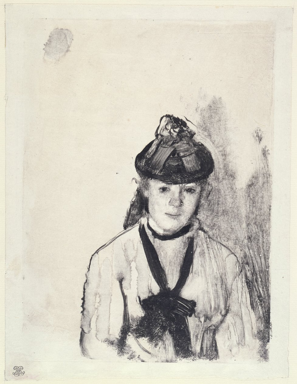 Ellen Andréen muotokuva tekijältä Hilaire Germain Edgar Degas