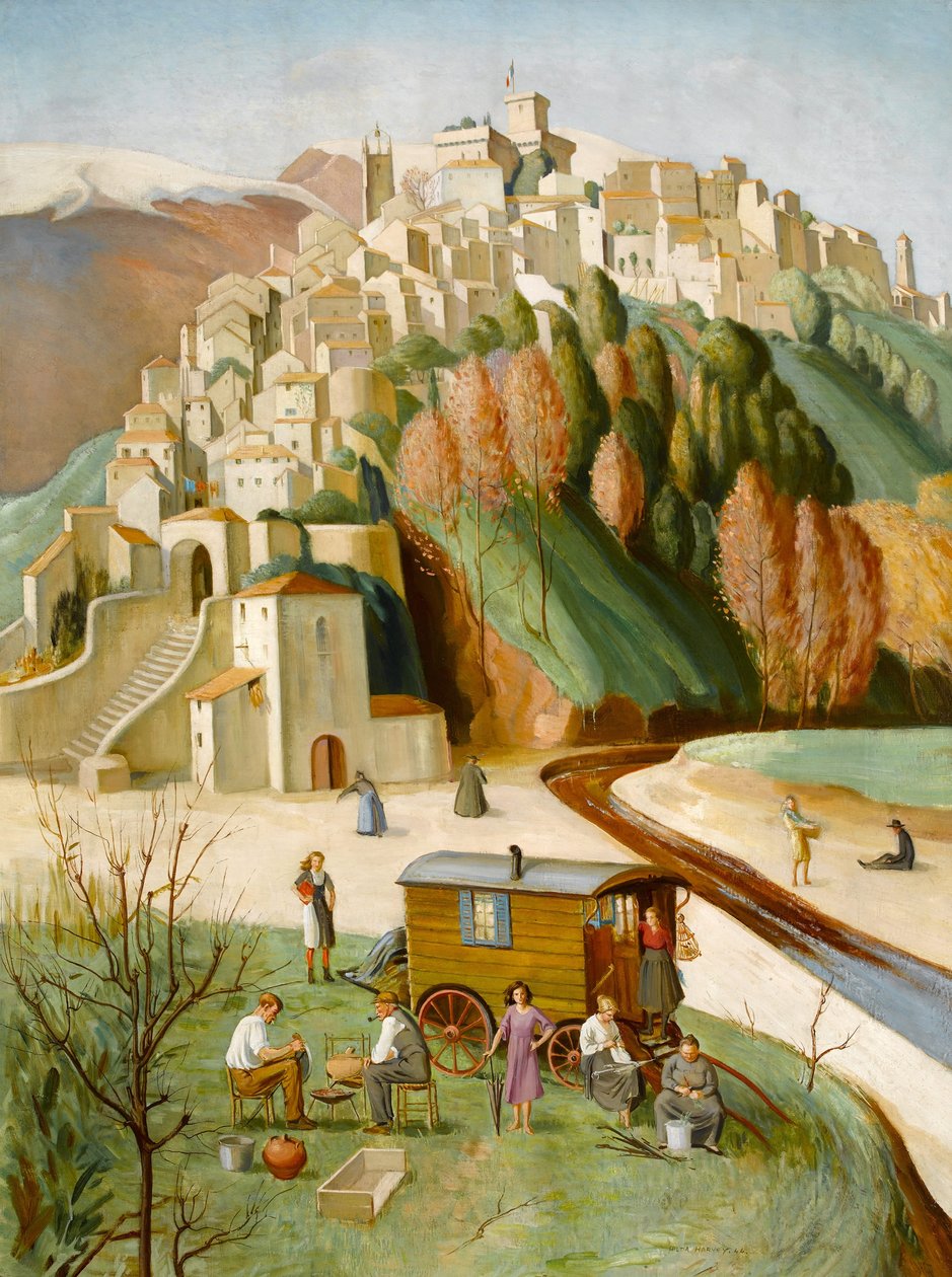 Cagnes Sur Mer, Ranskan Riviera, 1922-46 tekijältä Hilda Mary Harvey