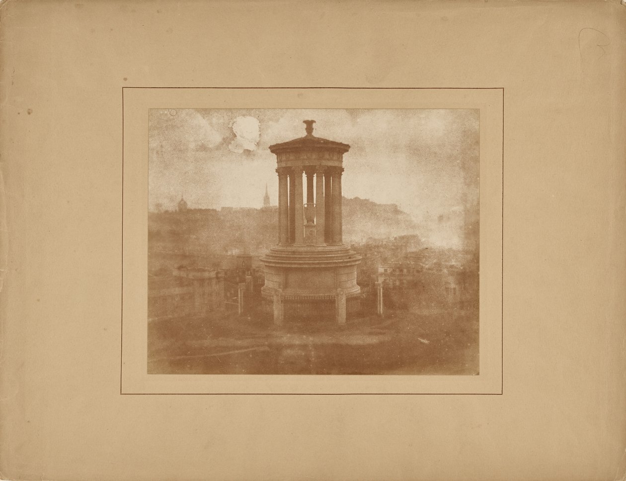 [Calton Hill, Dugald Stewartin muistomerkki] tekijältä Hill and Adamson