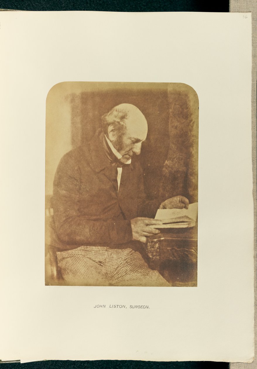 [Robert Liston] tekijältä Hill and Adamson
