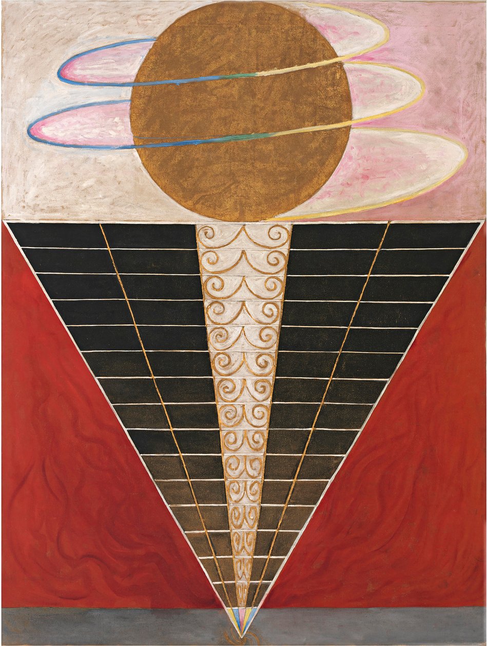 Ryhmä X, nro 2, alttaritaulu, 1915. tekijältä Hilma af Klint