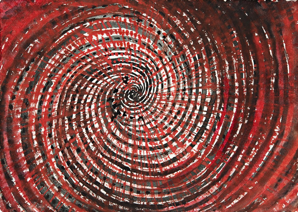 Kukkien ja puiden katselusta, 1922. tekijältä Hilma af Klint