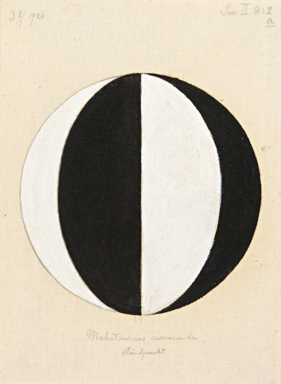 Mahatmien nykyinen kanta, 1920. tekijältä Hilma af Klint