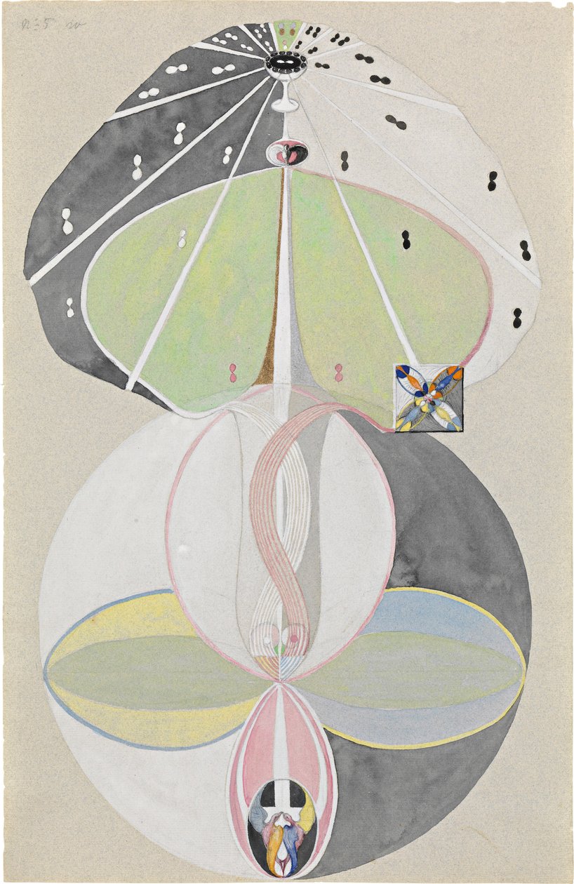 Tiedon puu, nro 5, 1915. tekijältä Hilma af Klint