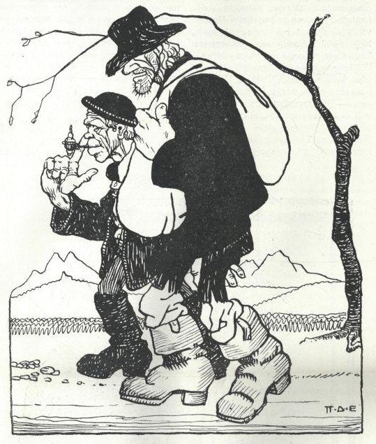 Po javnem shodu SLS v 0rsljinu pri Novem mestun tekijältä Hinko Smrekar
