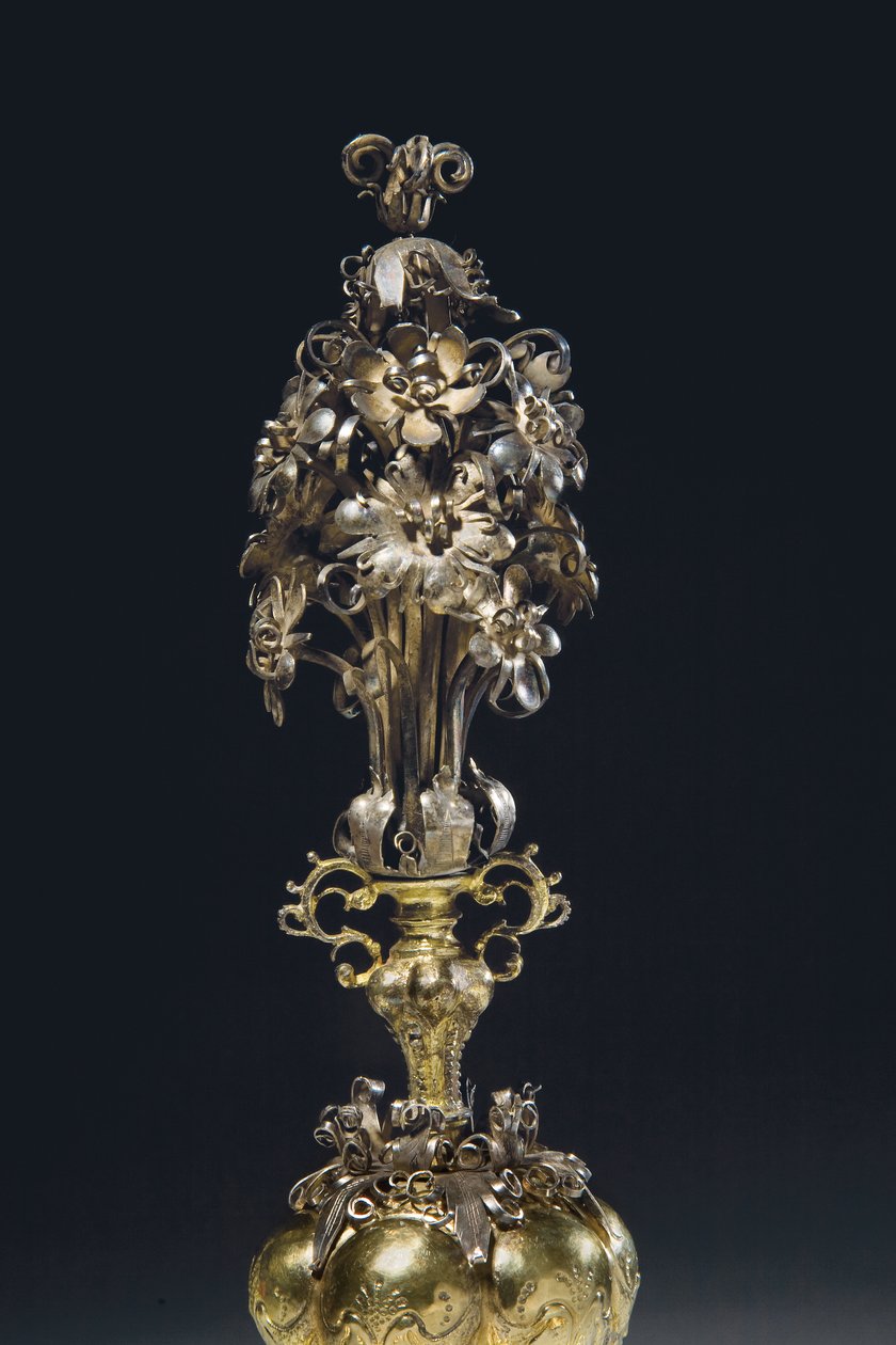 Medingen Minerva Cup, n. 1650 (hopeaa ja hopeaa) tekijältä Hinrich Ohmssen