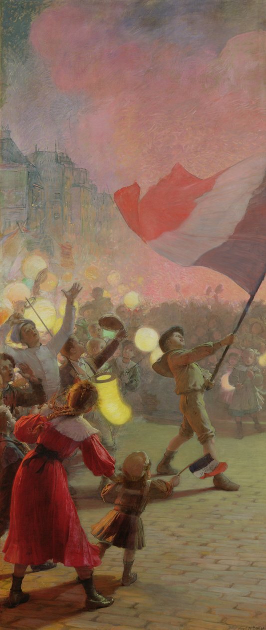 Kansallisfestivaalin muisto, 1895 tekijältä Hippolyte Berteaux