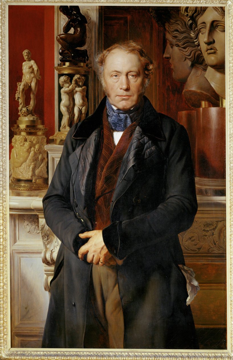 James Alexandre Pourtales-Gorgierin kreivi ... tekijältä Hippolyte (1797 1856) Delaroche