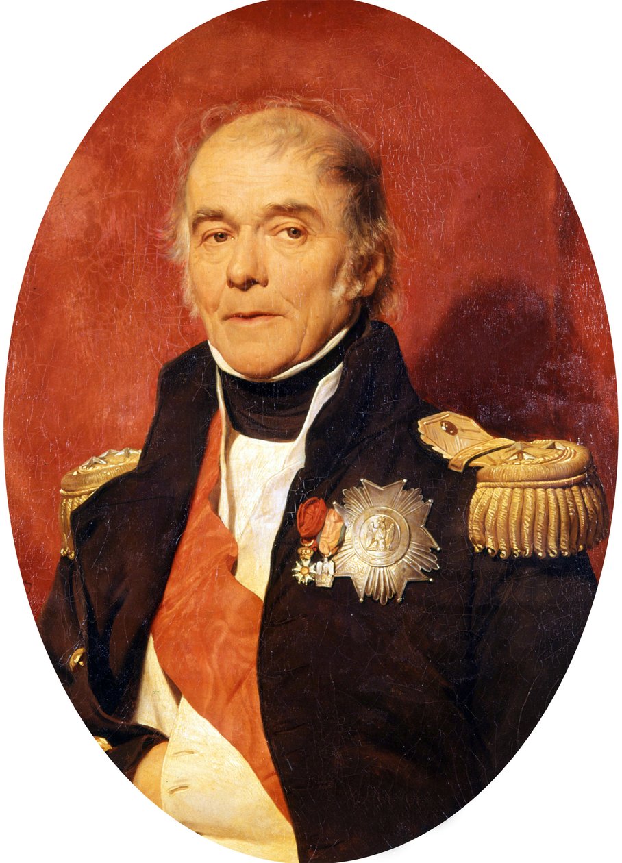 Marsalkka Bertrandin muotokuva tekijältä Hippolyte (1797 1856) Delaroche