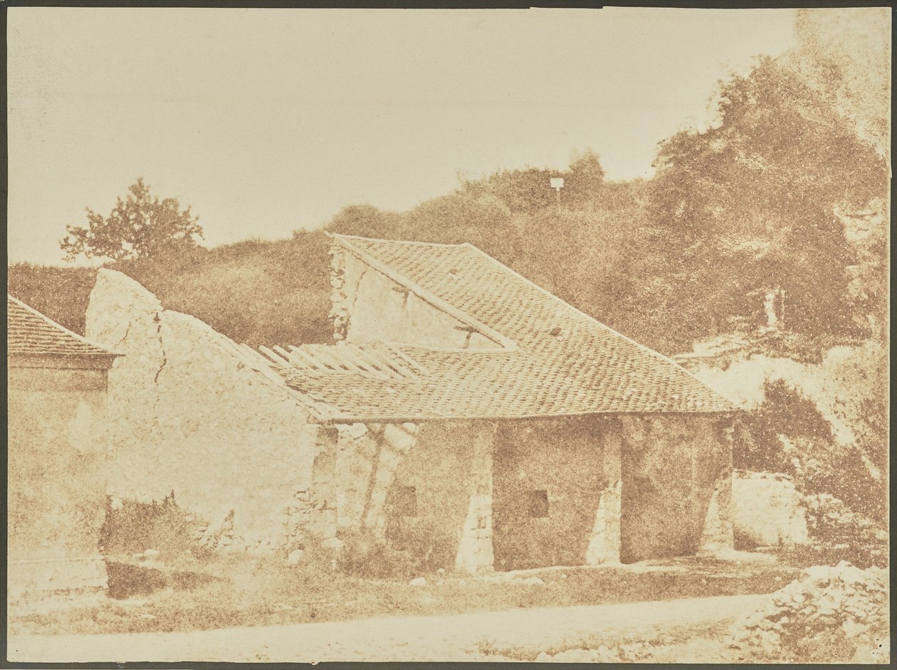 [Country House in Ruins] tekijältä Hippolyte Bayard