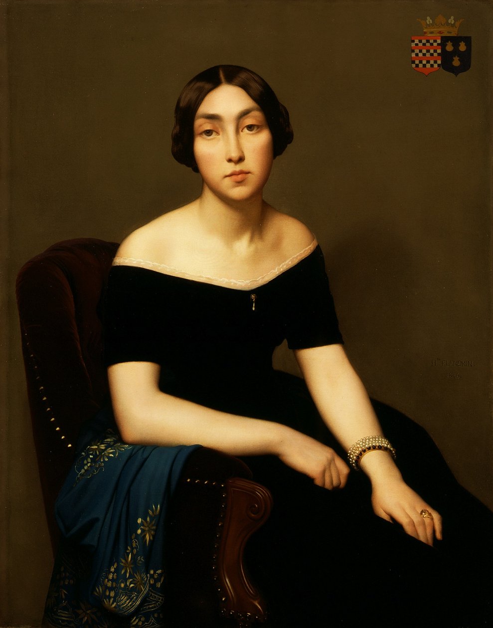 Louis Antoine de Cambourg tekijältä Hippolyte Flandrin