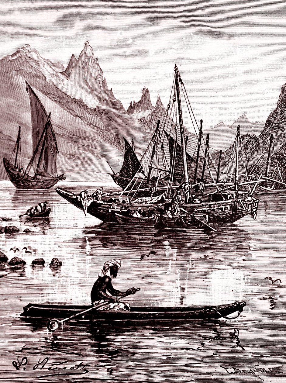 Punainen meri (Egyptin puoli) tekijältä Hippolyte Leon Benett