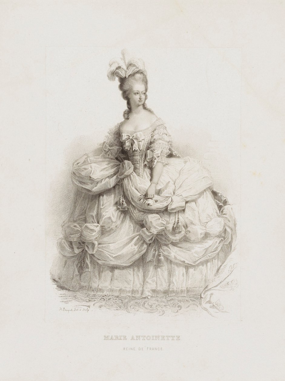 Marie Antoinette tekijältä Hippolyte Louis Emile Pauquet