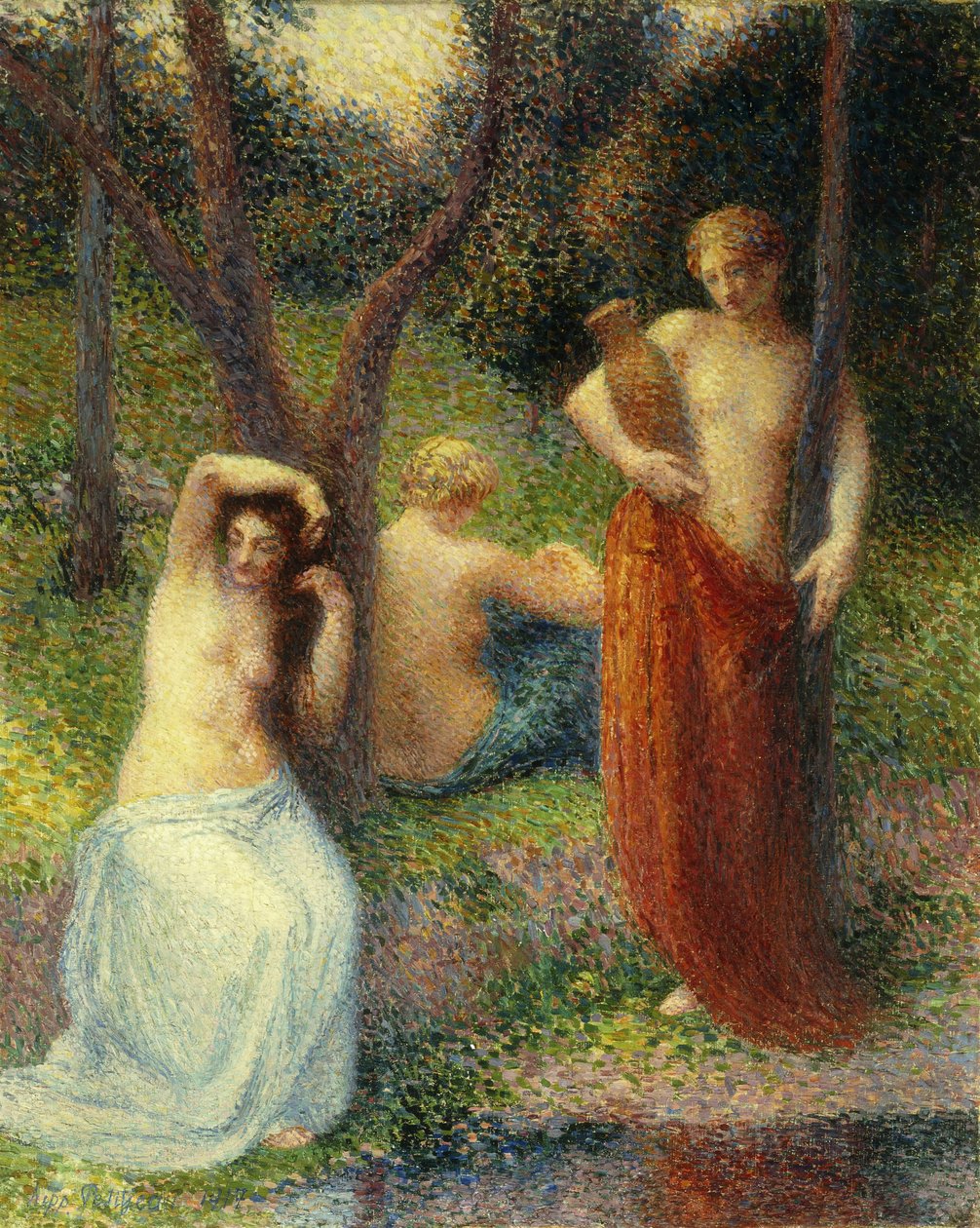 Kolme armoa; Les Trois Graces, 1917 tekijältä Hippolyte Petitjean