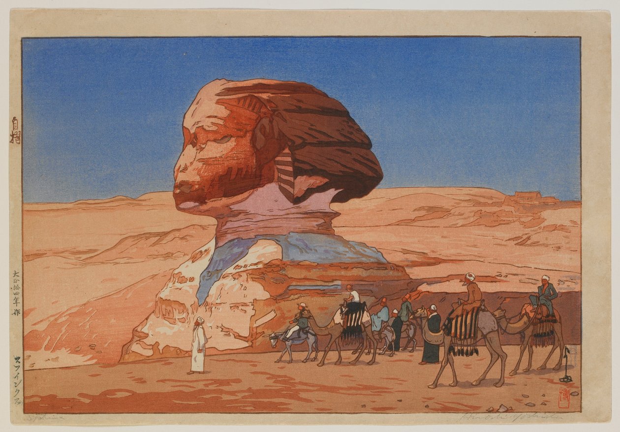 Sfinksi - päivä, Taisho-aikakausi tekijältä Hiroshi Yoshida