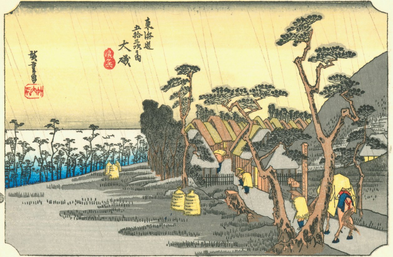 Ohiso tekijältä Utagawa Hiroshige