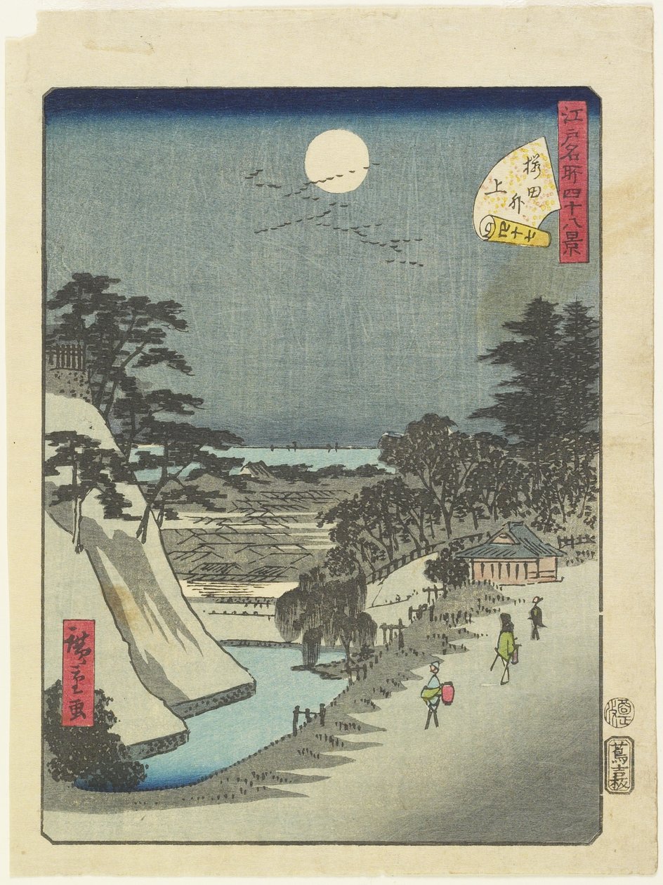 /. 47 Sakuradan käsi, Genet 1861 tekijältä Hiroshige II