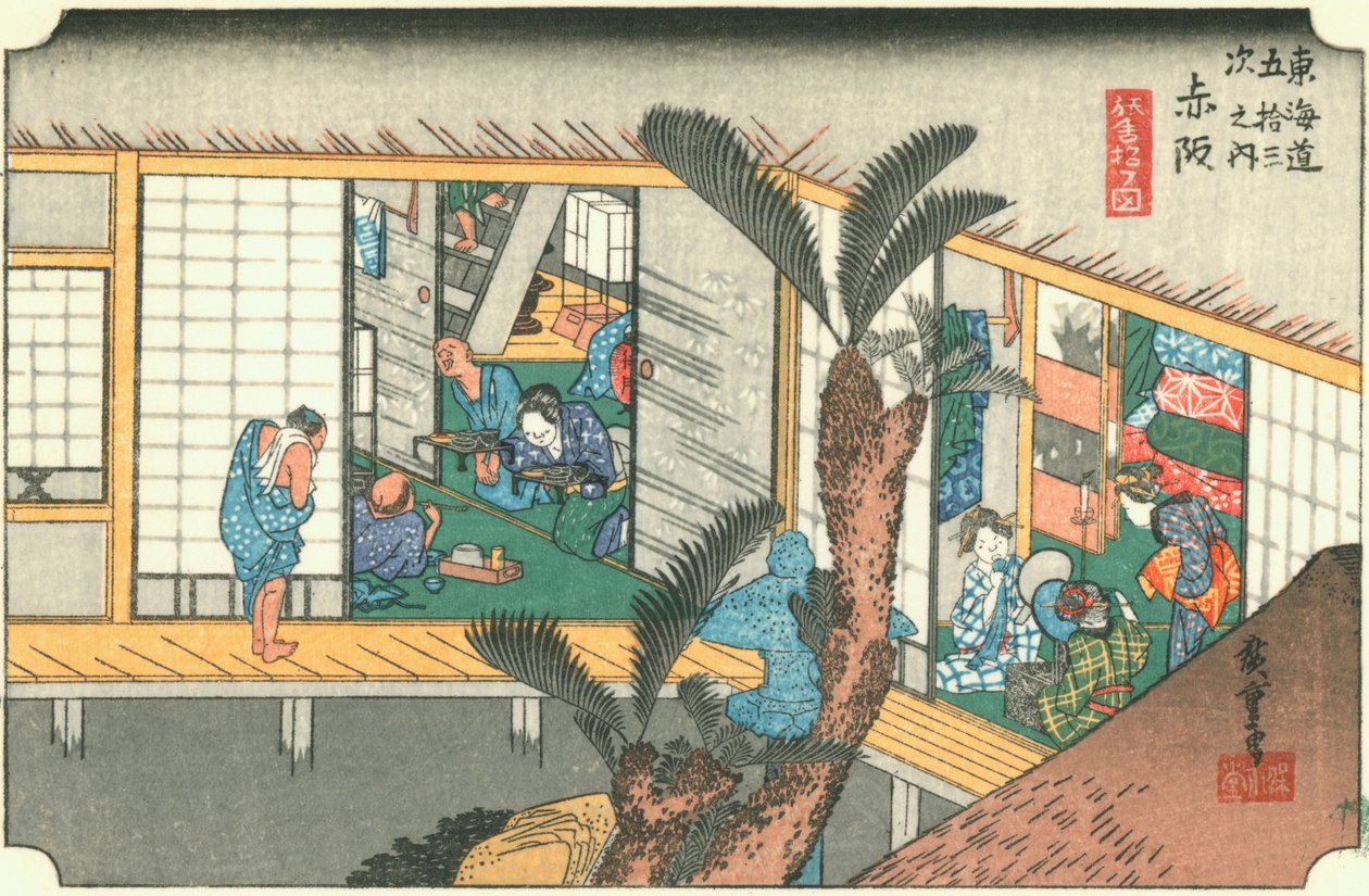 Akasaka tekijältä Hiroshige