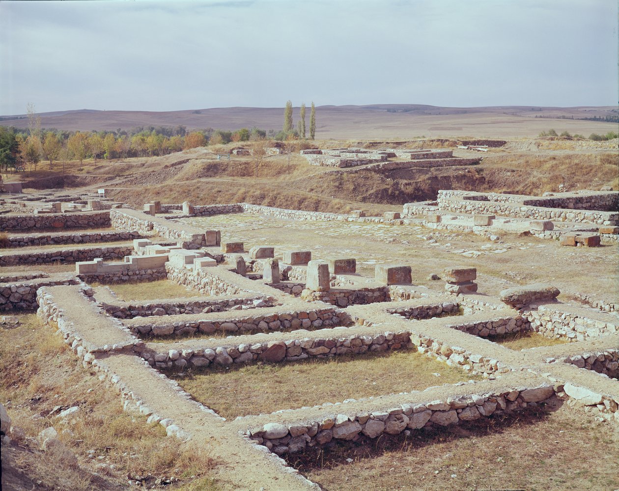 Näkymä arkeologiselle paikalle, 1450-1200 eKr tekijältä Hittite