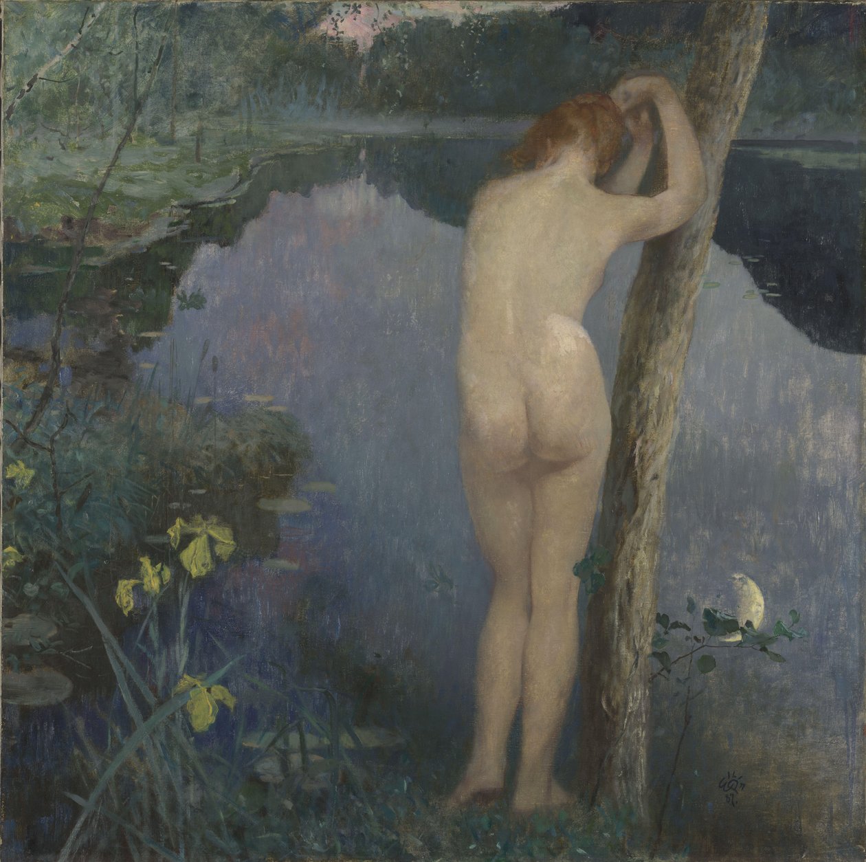 Nokturni tekijältä Hjalmer Eilif Emanuel Peterssen
